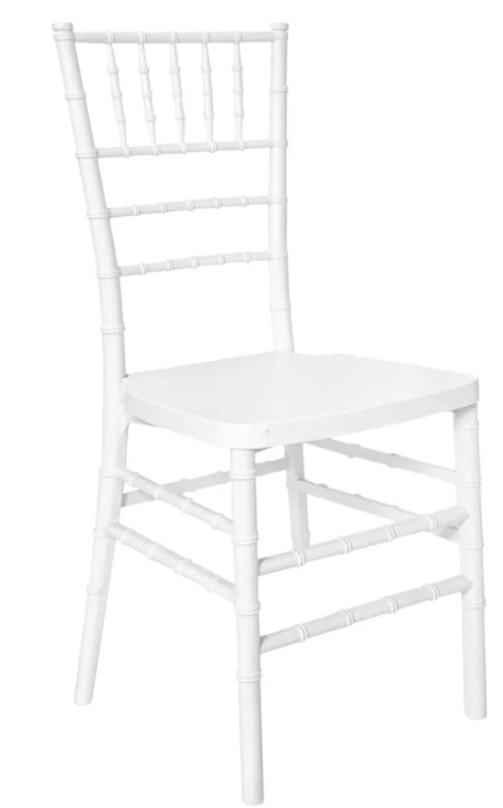 White chiavari chair 